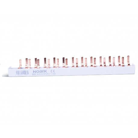 lišta prepojov. BBP 4LN 10 M12 EU 10mm/3+N 12mod kolík 3-fázová pre 1M-chrániče